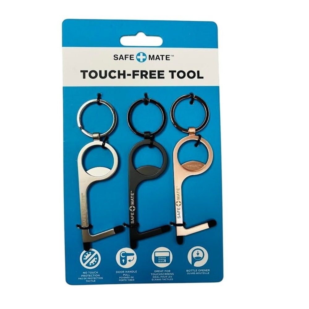 NEW! Safe-Mate X Case-Mate‎ - Touchless Door Opener 3 PACK